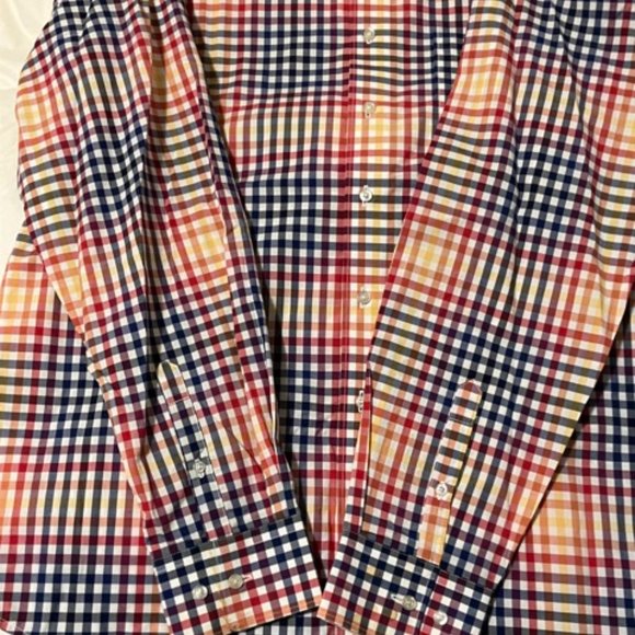 Toscano Colorful Plaid Shirt - Picture 3 of 5